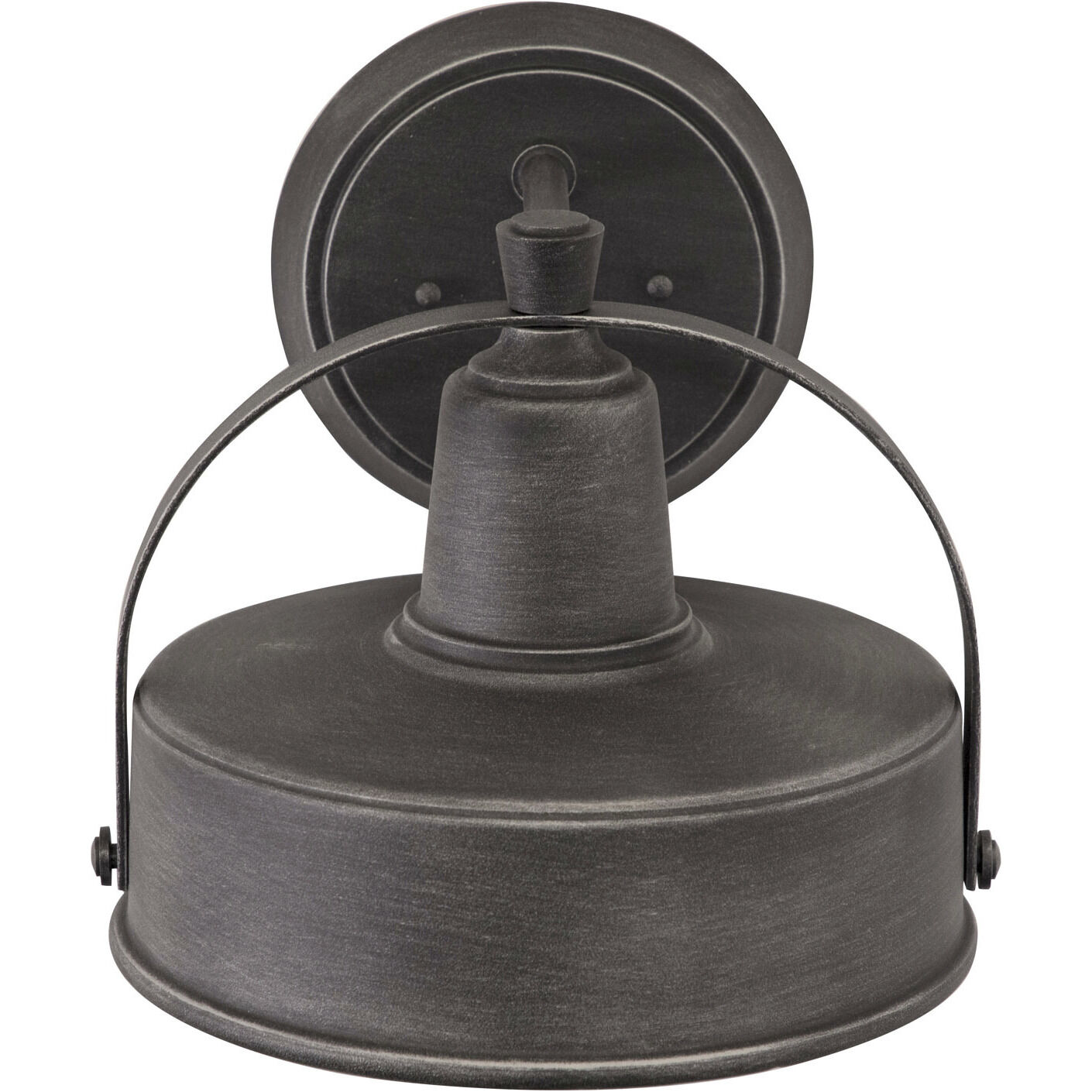 Portland 1 Light 10 inch Weathered Pewter Outdoor Wall Lantern
